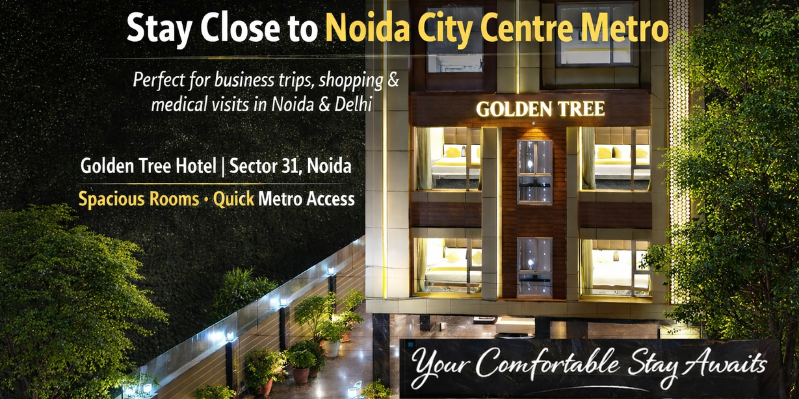 Hotel Near Noida City Centre Metro – A Stay That Keeps You Connected
