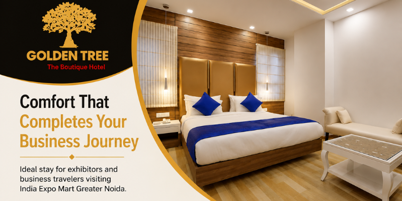 Best Accommodation for Exhibitors Attending Trade Shows at India Expo Mart Greater Noida