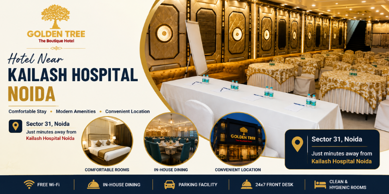 Hotel Near Kailash Hospital Noida: Comfortable & Convenient Stay Nearby